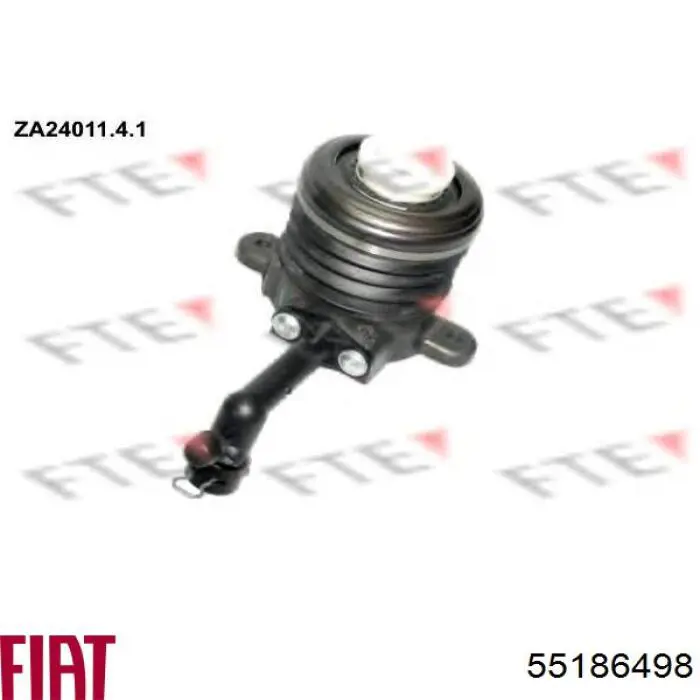 55186498 Fiat/Alfa/Lancia Робочий циліндр зчеплення в зборі з витискним підшипником