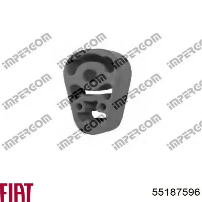 Подушка кріплення глушника Fiat/Alfa/Lancia 55187596 ціна, від 4.65 USD