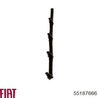 Трубка паливна, зворотня від форсунок Fiat/Alfa/Lancia 55187666 ціна, від 15.94 USD