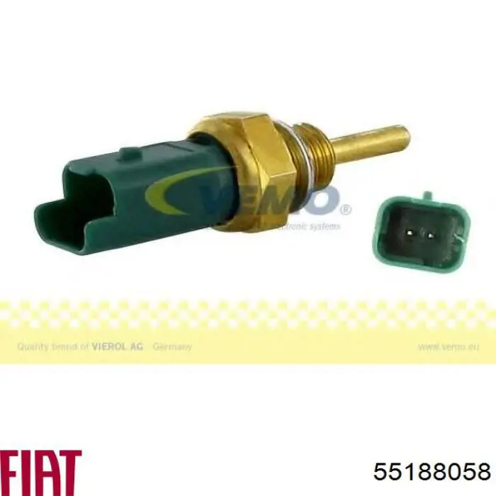 Датчик температури охолоджувальної рідини Fiat/Alfa/Lancia 55188058