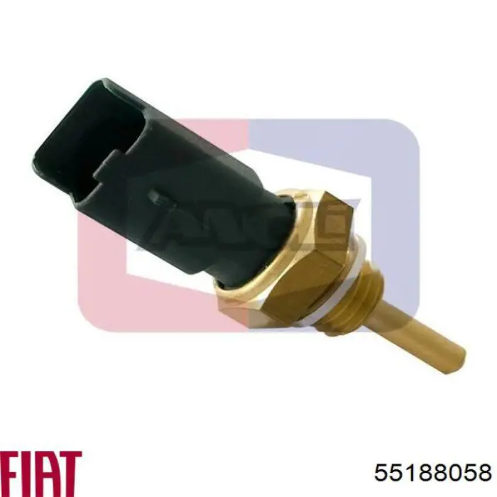 Датчик температури охолоджуючої рідини 55188058 Fiat/Alfa/Lancia