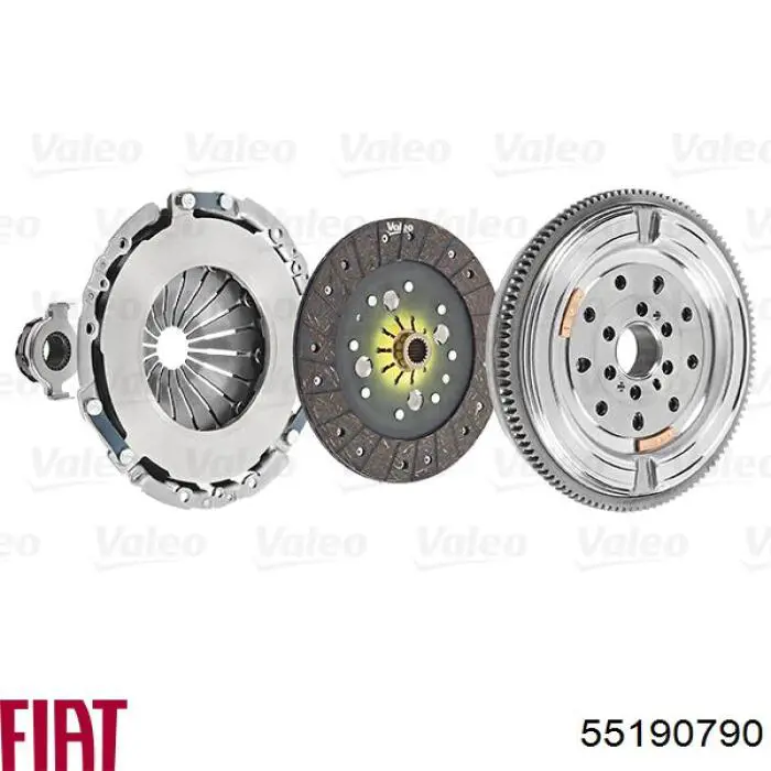 Купити 55190790 Fiat/Alfa/Lancia Маховик із зубчастим ободом в зборі
