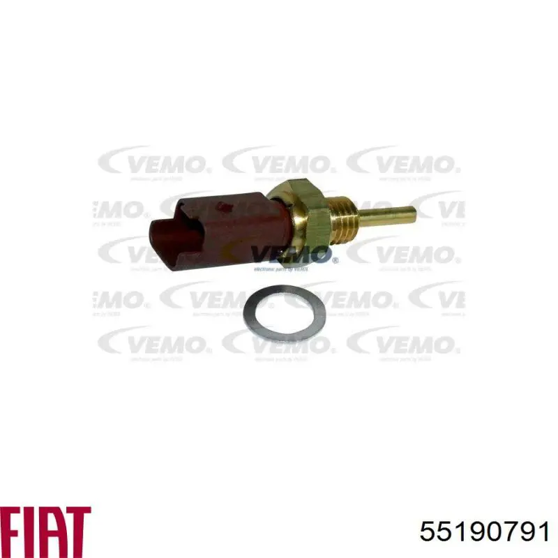 Купити 55190791 Fiat/Alfa/Lancia Датчик температури охолоджуючої рідини