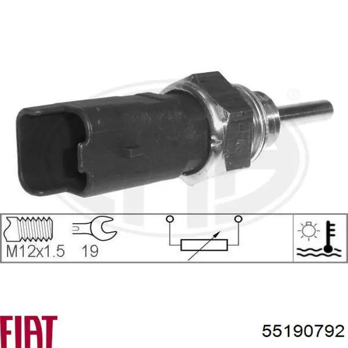  Fiat/Alfa/Lancia 55190792 ціна, від 2.82 USD
