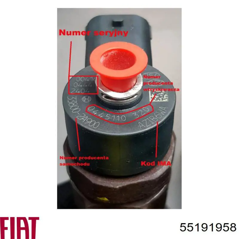 Форсунка паливна Opel 55192739 ціна, від 42.23 USD