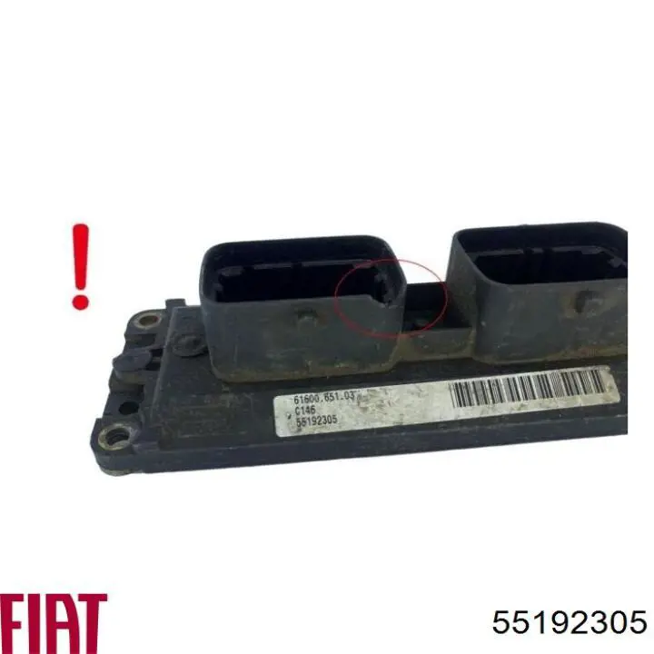 Купити 55192305 Fiat/Alfa/Lancia Модуль управління двигуном