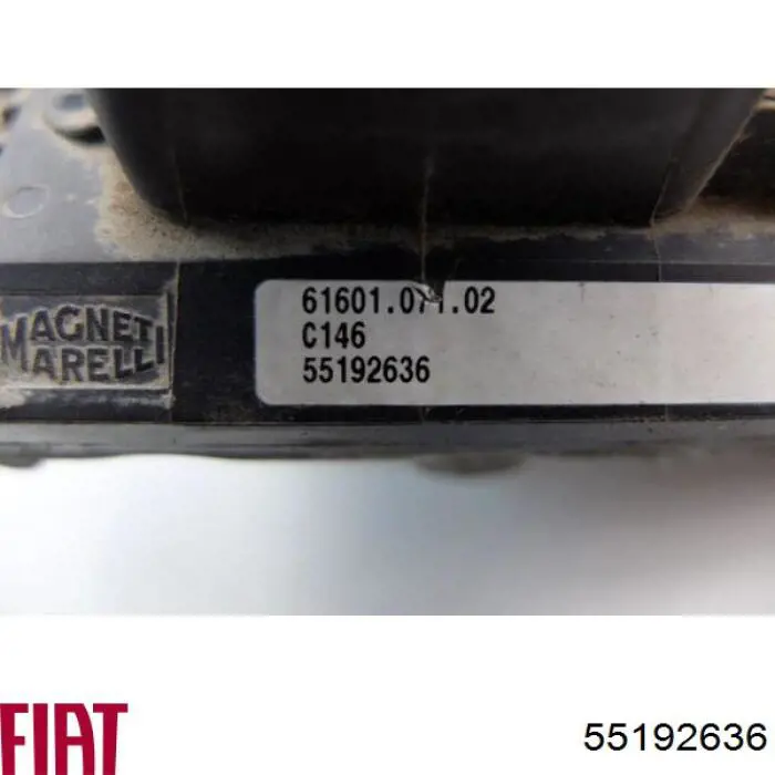 Електронний блок керування двигуном 55192636 Fiat/Alfa/Lancia