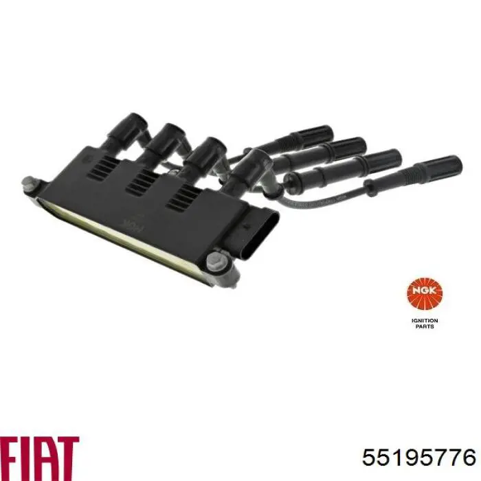 Дроти запалювання Fiat/Alfa/Lancia 55195776 ціна, від 36.65 USD