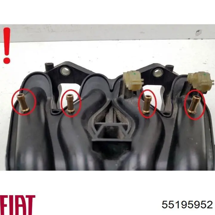 Купити 55195952 Fiat/Alfa/Lancia Впускний колектор