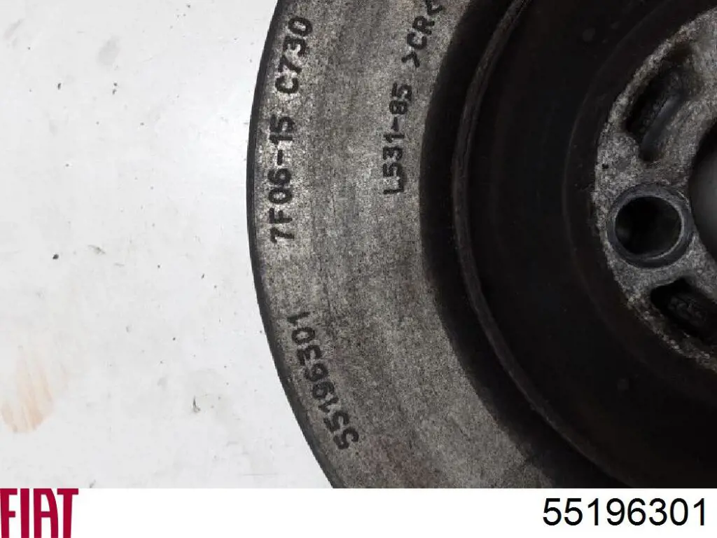 Шків колінвала (демпфер ) Fiat/Alfa/Lancia 55196301 ціна, від 66.89 USD