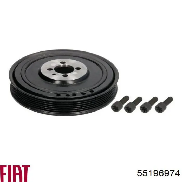 Шків колінвала 55196974 Fiat/Alfa/Lancia
