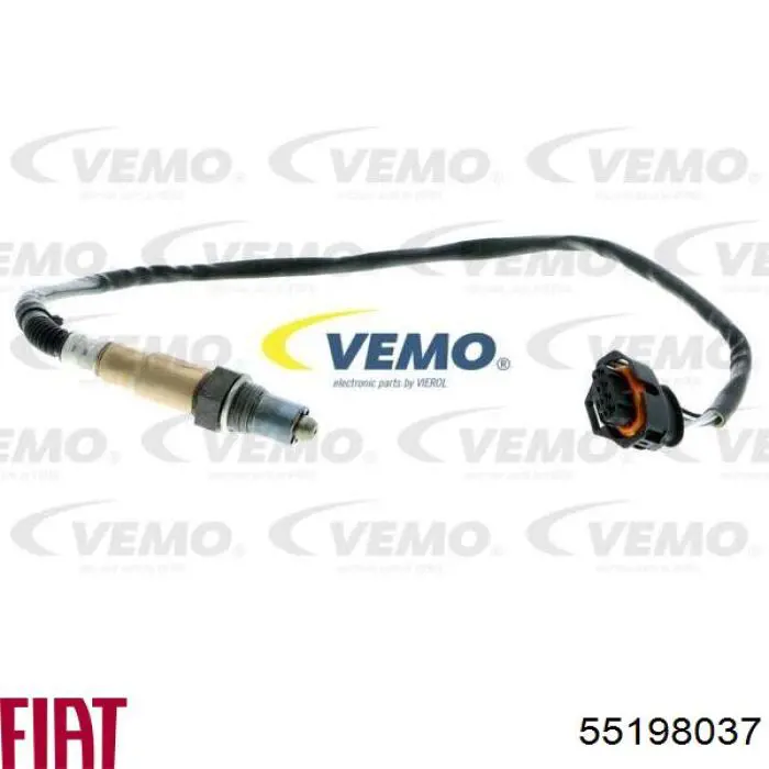 Лямбда датчик кисню Fiat/Alfa/Lancia 55198037 ціна, від 47.15 USD