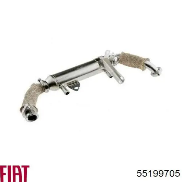 Купити 55199705 Fiat/Alfa/Lancia Радіатор системи EGR рециркуляції вихлопних газів