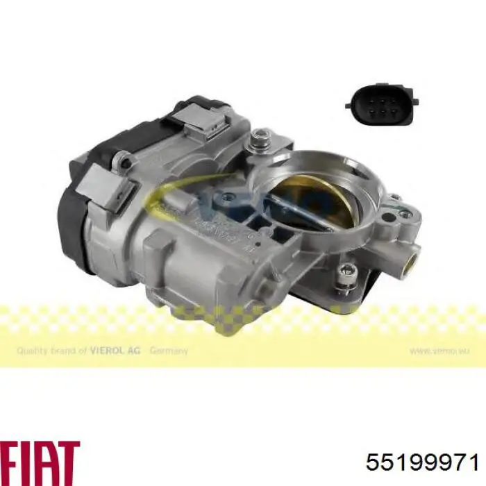 Блок дросельної заслінки Fiat/Alfa/Lancia 55199971 ціна, від 84.36 USD