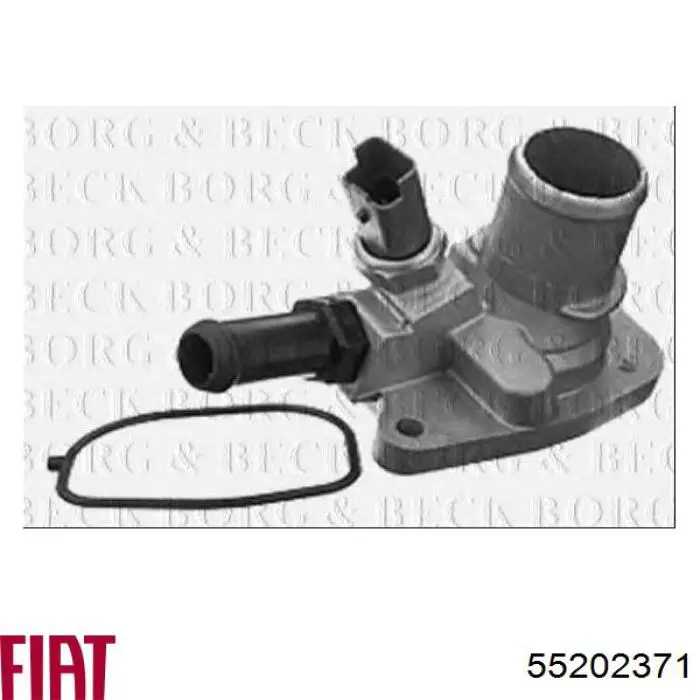 Корпус термостата 55202371 Fiat/Alfa/Lancia