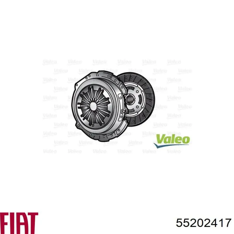 55202417 Fiat/Alfa/Lancia Зчеплення в зборі