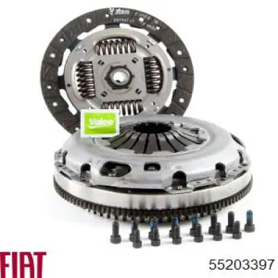 Маховик двигуна Fiat/Alfa/Lancia 55203397 ціна, від 278.27 USD