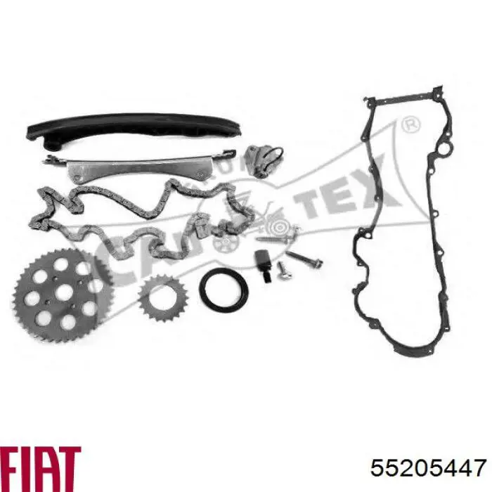 Заспокоювач ланцюга ГРМ Fiat/Alfa/Lancia 55205447 ціна, від 8.58 USD