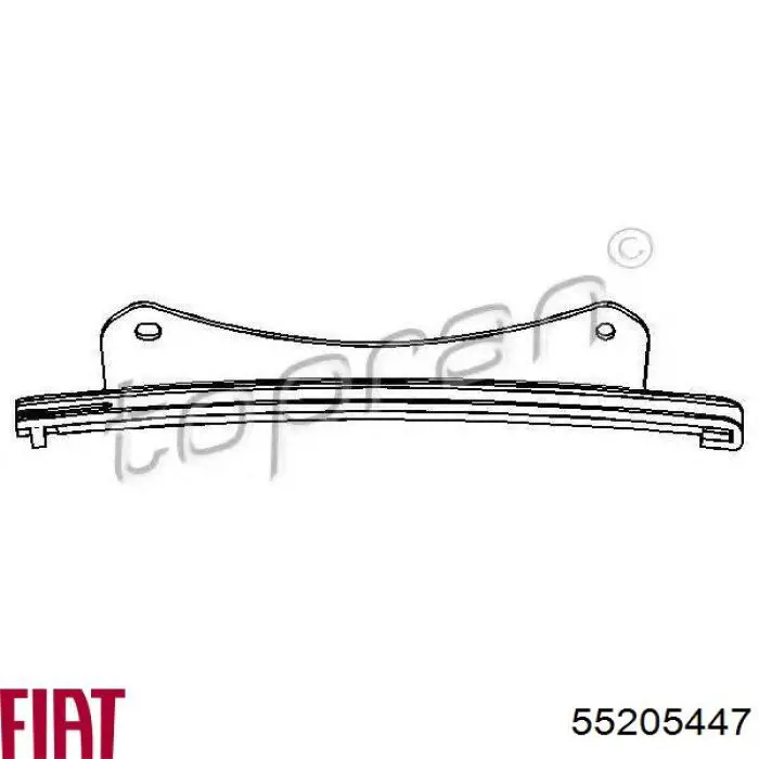 Купити 55205447 Fiat/Alfa/Lancia Заспокоювач ланцюга ГРМ