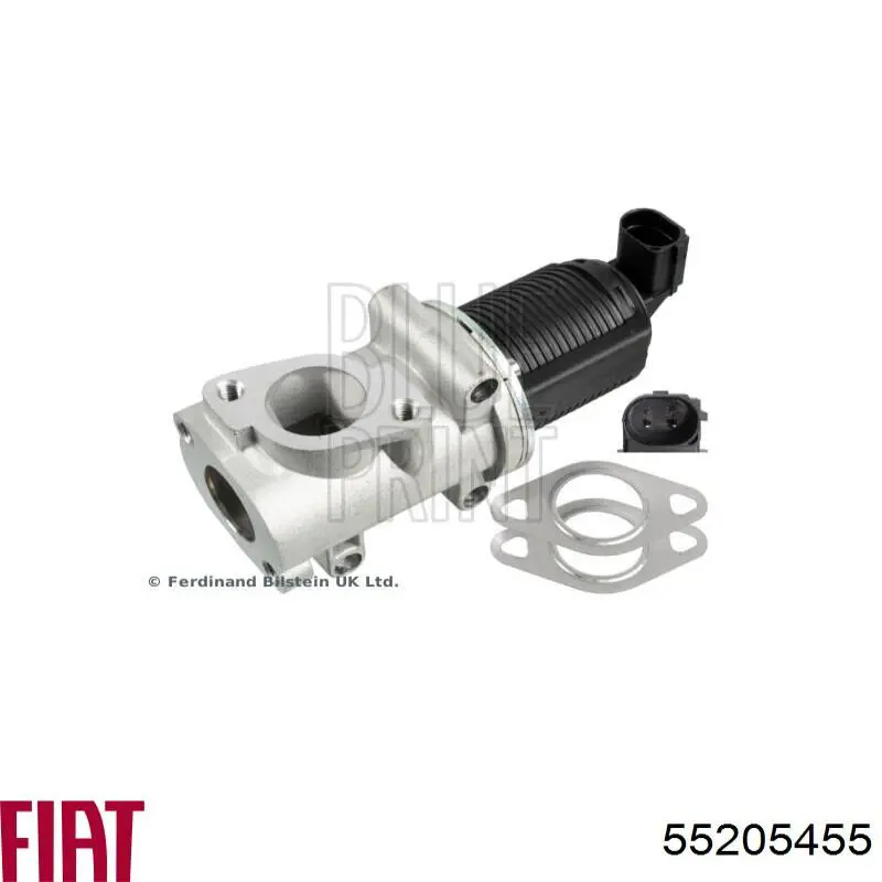 55205455 Fiat/Alfa/Lancia клапан egr, рециркуляції газів