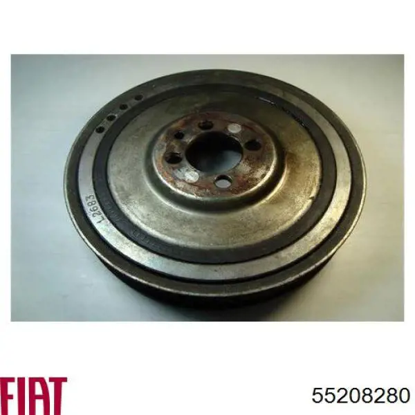 Купити 55208280 Fiat/Alfa/Lancia Шків колінчастого вала