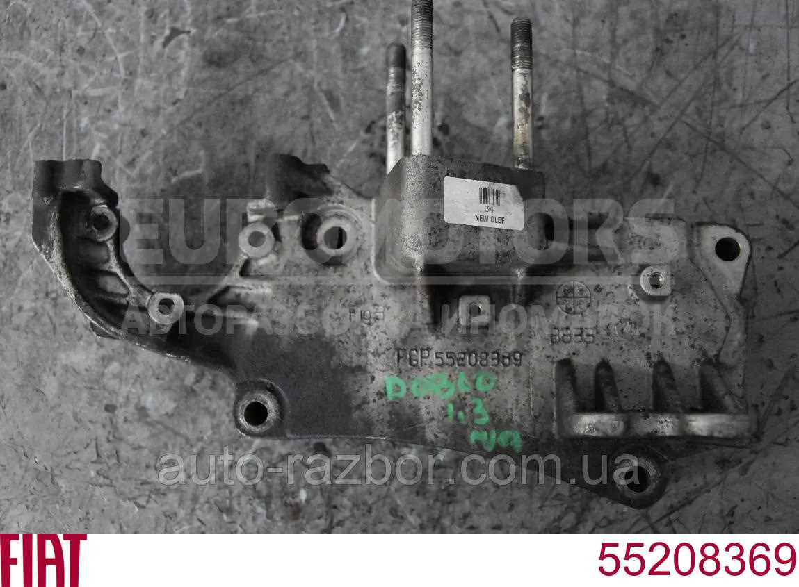 55208369 Fiat/Alfa/Lancia Кронштейн подушки (опори) двигуна, правої