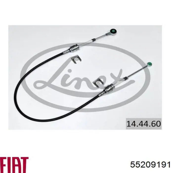 Трос перемикання передач, вибору передачі Linex 144460 ціна, від 40.57 USD
