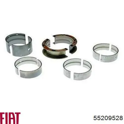Шатунні вклалиші колінвала STD Fiat/Alfa/Lancia 55209528 ціна, від 12.70 USD
