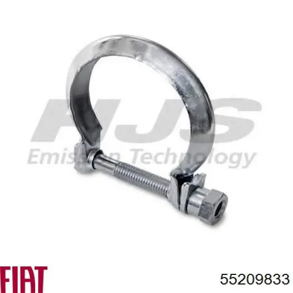 Купити 55209833 Fiat/Alfa/Lancia Хомут кріплення глушника передній