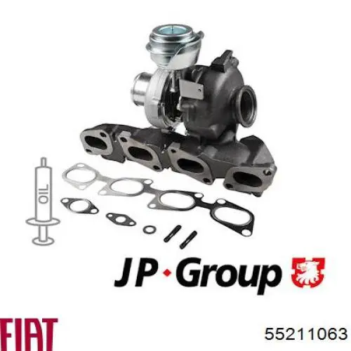 Купити 55211063 Fiat/Alfa/Lancia Турбіна