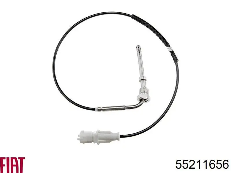 55211656 Fiat/Alfa/Lancia Датчик температури відпрацьованих газів (ВГ), після фільтр сажі