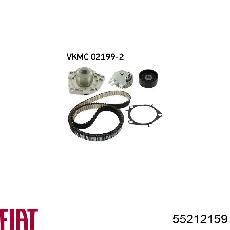 Ролик натяжителя ременя газорозподілу Fiat/Alfa/Lancia 55212159 ціна, від 20.91 USD