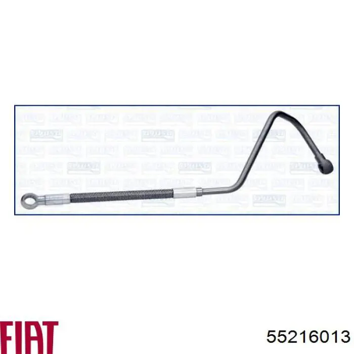 Трубка/шланг подачі масла до турбіни Fiat/Alfa/Lancia 55216013 ціна, від 83.67 USD