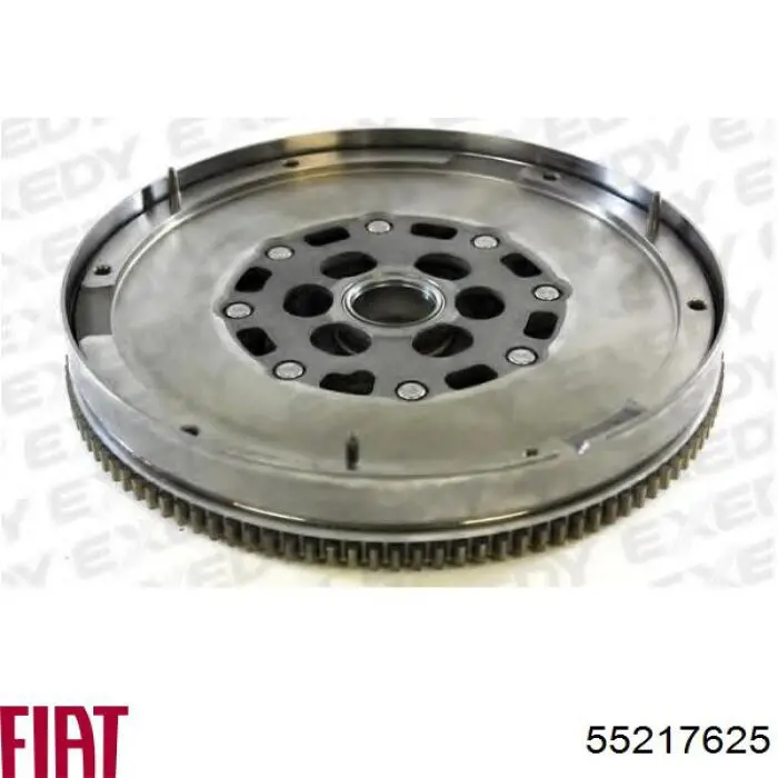 Купити 55217625 Fiat/Alfa/Lancia Маховик із зубчастим ободом в зборі