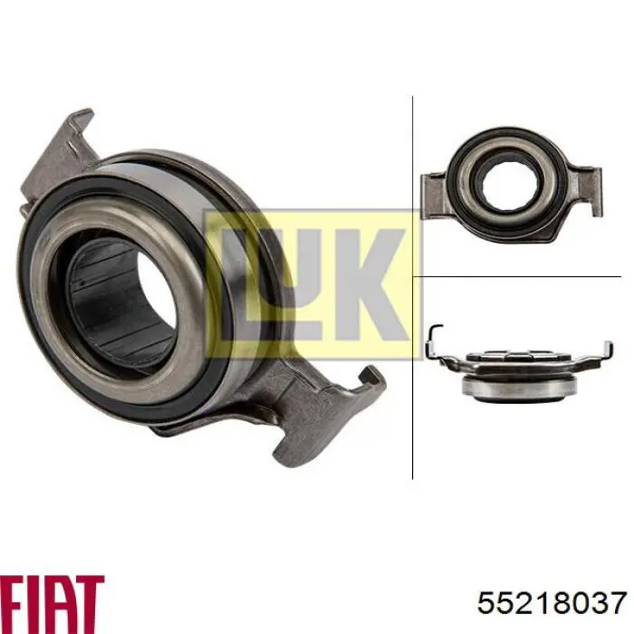 Вижимний підшипник Fiat/Alfa/Lancia 55218037 ціна, від 15.87 USD