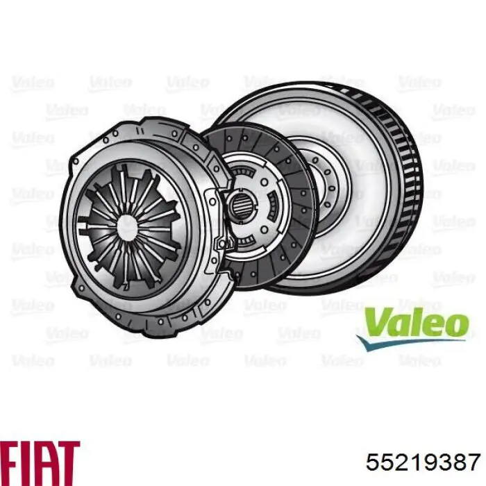 Маховик двигуна Fiat/Alfa/Lancia 55219387 ціна, від 280.74 USD