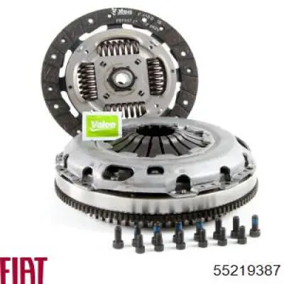 Купити 55219387 Fiat/Alfa/Lancia Маховик із зубчастим ободом в зборі