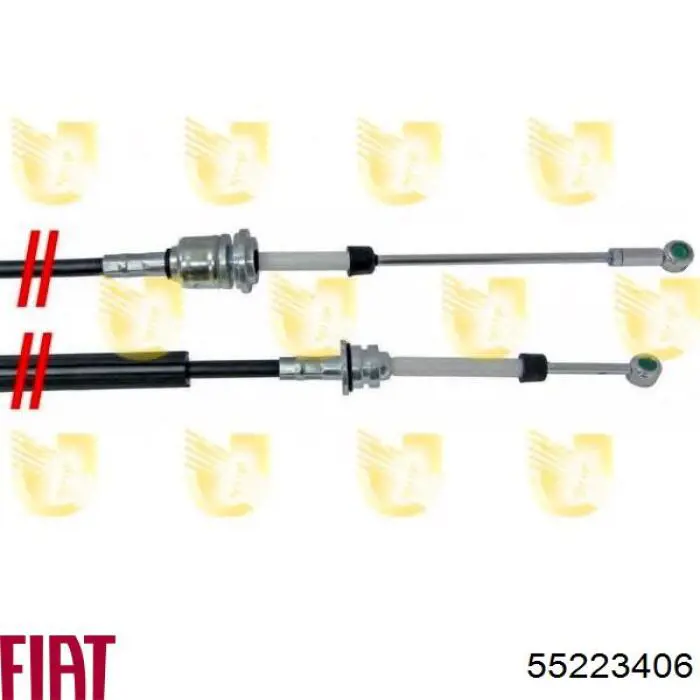55199873 Fiat/Alfa/Lancia Трос перемикання передач, вибору передачі