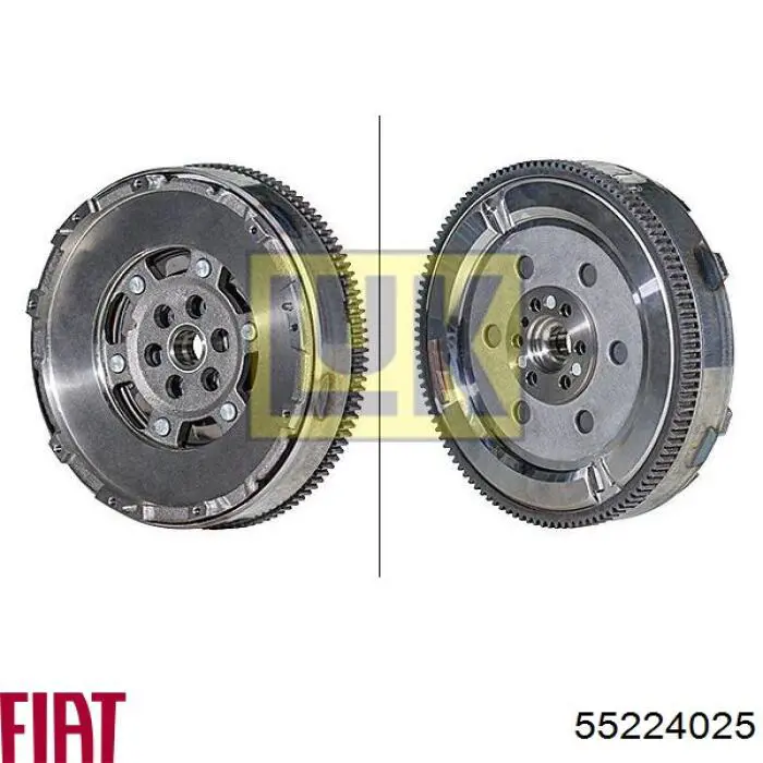 Маховик 55224025 Fiat/Alfa/Lancia