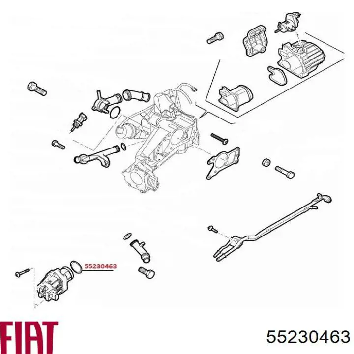 Купити 55230463 Fiat/Alfa/Lancia 