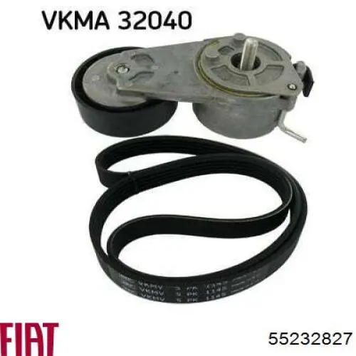 Натягувач приводного ременя Fiat/Alfa/Lancia 55232827 ціна, від 28.97 USD