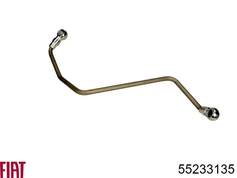 55233135 Fiat/Alfa/Lancia Трубка/шланг подачі масла до турбіни