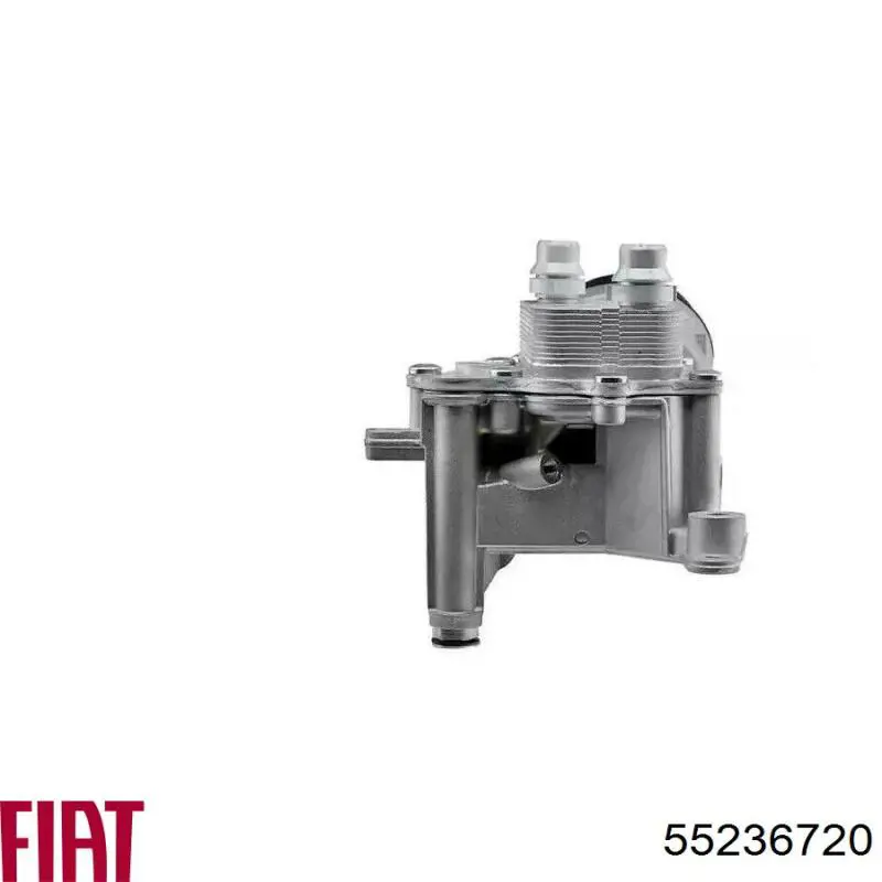 Купити 55236720 Fiat/Alfa/Lancia Радіатор масляний (холодильник), під фільтром