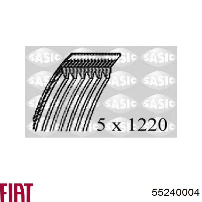 Ремінь генератора 55240004 Fiat/Alfa/Lancia