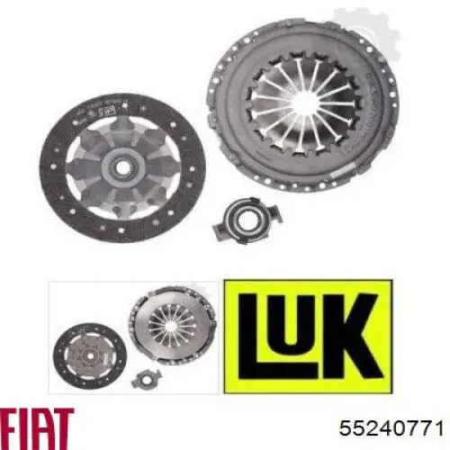 Зчеплення 55240771 Fiat/Alfa/Lancia