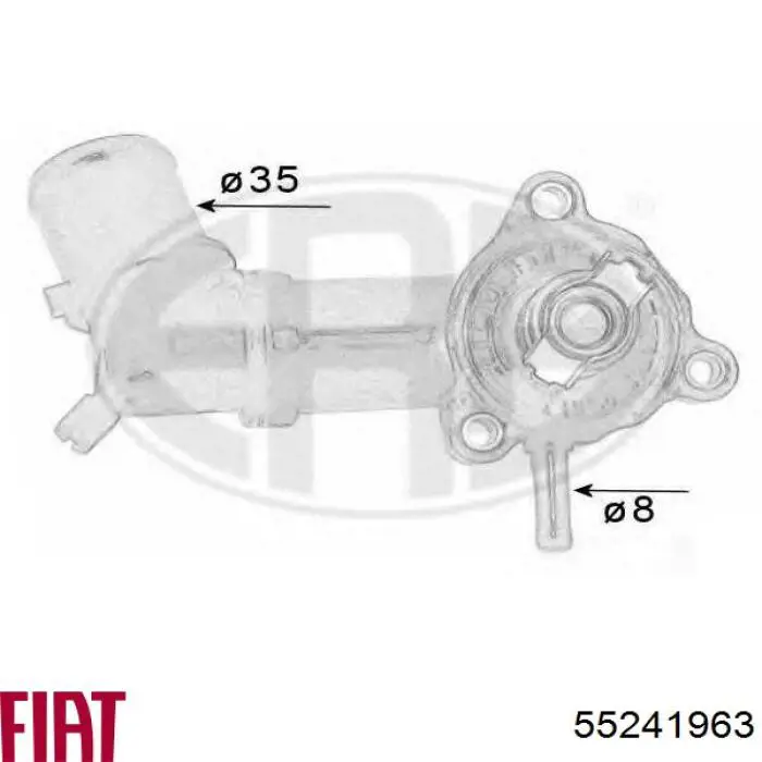 Купити 55241963 Fiat/Alfa/Lancia Корпус термостата