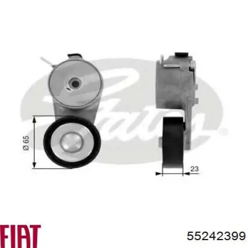 55242399 Fiat/Alfa/Lancia натягувач приводного ременя