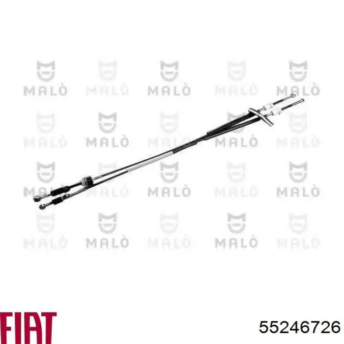 Трос перемикання передач, здвоєний Fiat/Alfa/Lancia 55246726 ціна, від 64.99 USD