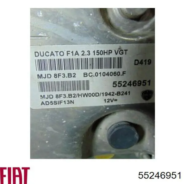  55246951 Fiat/Alfa/Lancia