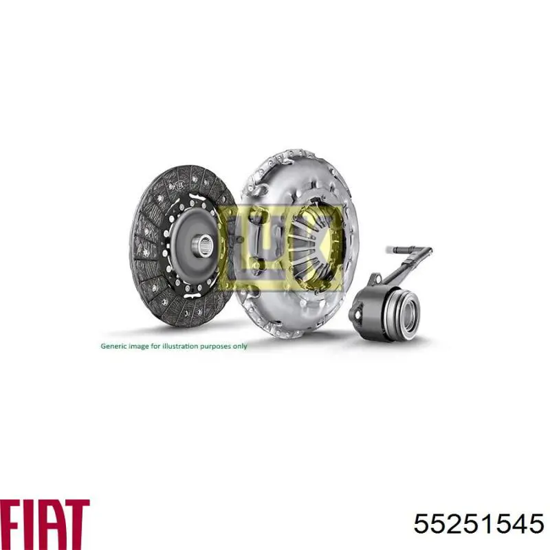 55251545 Fiat/Alfa/Lancia Підшипник ковзання зчеплення